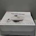 Collapsible Foot Spa Bath with Heat,Foot Massager with Two Side Supports,Leakage Protector,Temperature Control,Bubbles,Red Light,Timer,Feet Spa Tub,Feet Soaker,Gifts (Black)