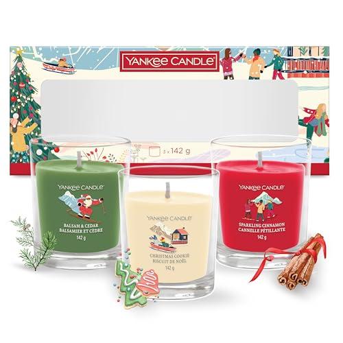 Yankee Candle Christmas Scented Candles Gift Set | 3 Tumbler Candles | Après Ski Collection | Perfect Christmas Gifts for Women