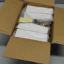 TURSTIN Set of 8 Wood Furniture Legs 6 Inch Square Solid Wood Sofa Legs with M8 T-Nuts Natural Wooden Couch Leg Replacement Leg for Furniture Armchair Bed Dresser Cabinet or DIY Projects, White