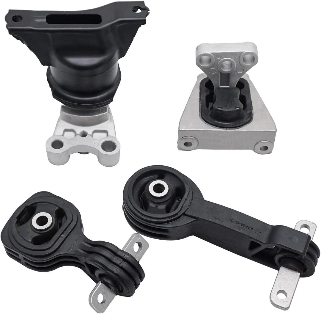Engine Mount Transmission Mount for 2006 2007 2008 2009 2010 2011 Honda Civic 1.8L A4530 A4534 A4543 A4546, Set of 4