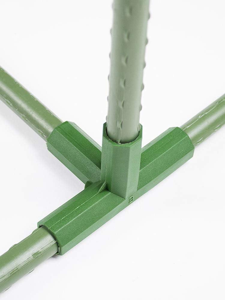 MOTUZP 12PCS Garden Trellis Plant Connector Clips Greenhouse Frame Building Connectors for Tomato Cage Climbing Rattan Vine Plant Stakes(#8)
