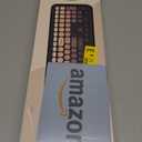 HotFox Wireless Keyboard and Mouse Combo, Full-Size Retro Typewriter Keyboard with Round Keycaps, Ergonomic Design for Windows PC, Home and Office Use -Red