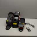 Under Desk Elliptical Machine, Electric Ellipse Leg Exerciser as Seen on Tv for Seniors with 12 Adjustable, Portable Quiet Elliptical Machine, Seated Pedal Exerciser with Remote Control, 