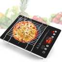 VBGK Cooling Rack, Heavy Duty Stainless Steel Wire Rack for Baking, Grilling, Roasting, Drying, Nonstick 11.81"x8.66" Oven & Dishwasher Safe, Compatible with Electric Cooktop