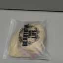 Lativ Messy Bun Hair Piece Scrunchie Extension Tousled Updo Wavy Curly Hairpieces Synthetic Chignon for Women Girls(Ash Blonde Mix Bleach Blonde)