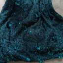 Adrianna Papell Sleeveless 3D Floral Beaded Shift Dress, 16