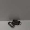 Sparkling Diamond Case Compatible with AirPods 3rd Generation Case (2021), AirPods 3 Case Bling Rhinestone for Girl and Women, Shockproof Protective Cute Cover Case with Keychain (Silver) (Black)