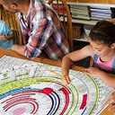Amazing Bible Timeline with World History (Standard 37" x 45")