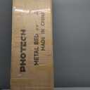 10 Inch Bed Frame Full Size, with Bedside Stand 1200lbs Heavy Duty Metal Platform, with Mattress Slide Stopper, Heavy Steel Slats Support, Noise Free, Non-Slip, Easy Assembly