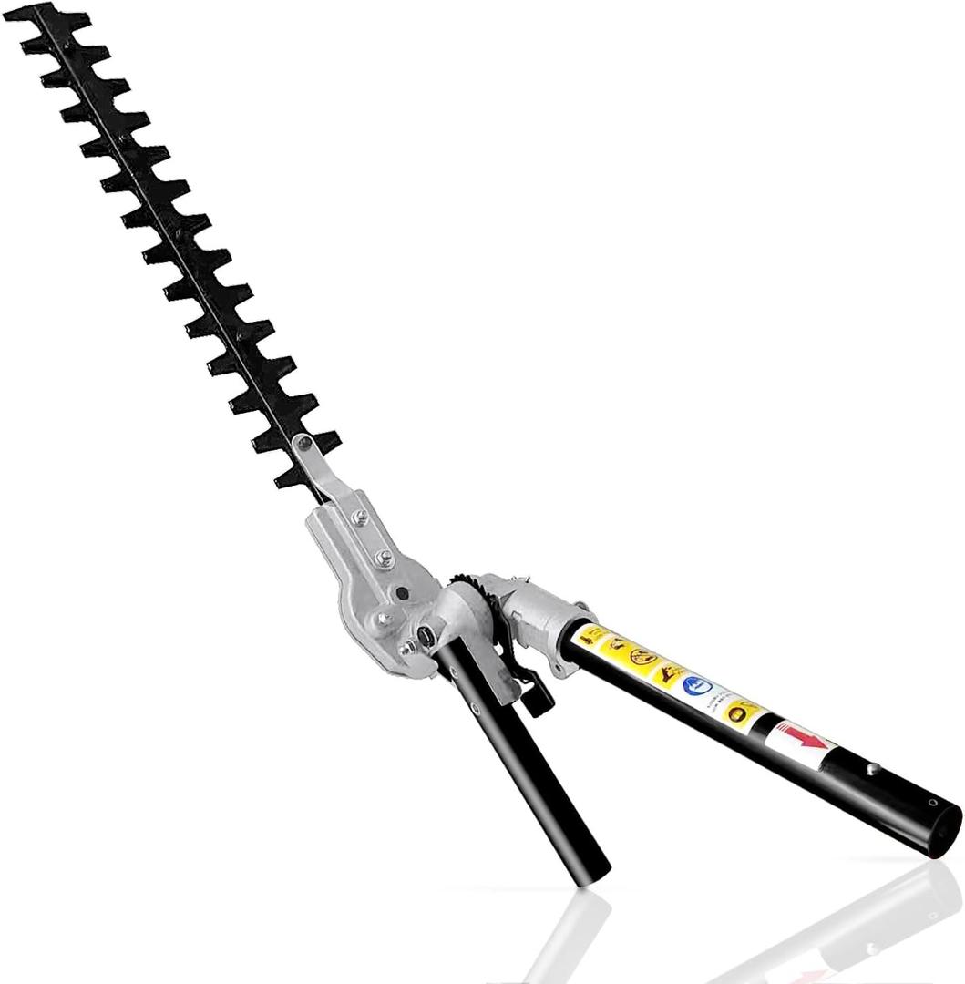 Hedge Trimmer Attachment Universal for Compatible Troy-Bilt, Remington, Craftsman, Yard Machines, Yardman, Snapper, Bolens, Murray, Ryobi, Greenworks, Kobalt
