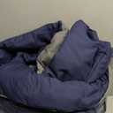 Cosybay Down Alternative Comforter (Blue/Grey, Queen) - All Season Soft Quilted Queen Size Bed Comforter - Duvet Insert with Corner Tabs -Winter Summer Warm Fluffy, 88x92inches