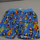Disney Mickey Mouse Boys UPF 50+ Swim Trunks Shorts Bathing Suit for Toddler and Big Kids Blue Size 5