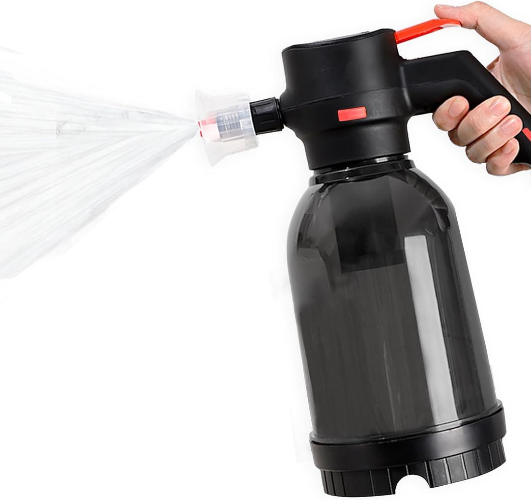Electric Foam Sprayer for Car Washing, Cordless Foam Cannon | Designed for Car Washing, 130 PSI, 2L Battery Foam Pump Sprayer, USB Rechargeable, 2026 New Upgrade