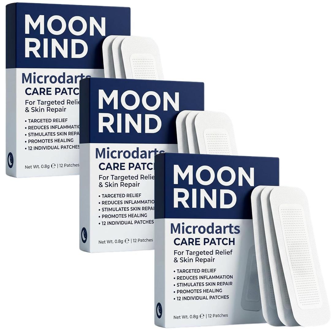 MOYEE Moonrind VeinTarget Microdarts Patch, Vein Target Microdarts Care patch, Relieve Leg Discomfort, Effectively Moisturizes and Moisturizes (3 Box)