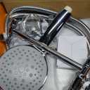 Shower Head,10" Rain Shower Head with Handheld Spray Combo with 11'' Angle Adjustable Extension Arm/High Pressure/Shower System/Square Rainfall Showerhead Bathroom,Chrome