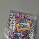 Flap Happy Girls' UPF 50+ Delaney Hip Ruffle Swimsuit, Island Doodles