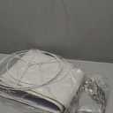 Lampshades Set of 2, Drum Lampshades 11.6" Top x 12.6" Bottom x 9.8" High, Seaside village Medium Lampshades (Spider Fitter), Beige Lampshades Natural Linen Hand Crafted, Easy Assembly Required