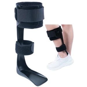 AFO Foot Drop Brace, Innovative Half-Foot Design, Shoe-Friendly, Perfect Posture, Medical Drop Foot Brace for Walking, Foot Drop Orthotic Braces for Neuropathy, Men & Women(Large, Left)