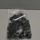 50 Pcs Black Sign Hold Clip, Plastic Food Label Holder Buffet Price Tag Sign Holder for Business, Store, Supermarket