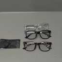 Gaoye Stylish Blue Light Glasses for Woman - Computer Glasses 99% Blue Light Blocking - Lightweight TR90 Frames - 3 pack
