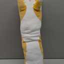 shangman Lovely Plush Cat Doll Cute Cartoon Soft Stuffed Kitten Long Throw Sleeping Pillow Toy Gift for Kids Girlfriend Multiple Size (Brown,50cm/19.6in)