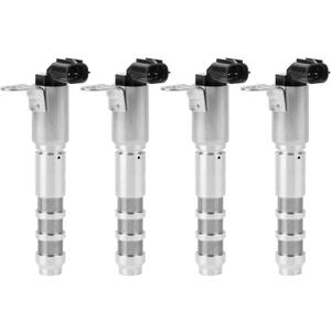 4 PCS Engine Variable Valve Timing (VVT) Solenoid Compatible with Buick GMC Chevy Chevrolet Cadillac Pontiac Saturn Replacement for 12586722 917-219 12588943 OCV Oil Control