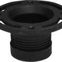 Oatey 4 in. Cast Iron Twist-N-Set closet flange