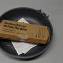 SENSARTE Nonstick Frying Pan Skillet, Swiss Granite Coating Omelette Pan, Healthy Stone Cookware Chef's Pan, PFOA Free (9.5 Inch) (Gray)