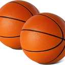 5 Foam Mini Basketball for Pro Mini Basketball Hoop, 2 Pack | Safe & Quiet Small Basketball for Over The Door Mini Hoop Basketball Sets