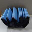 Eooqi Foldable Dog Pool, Portable Pet Bath Tub and Kiddie Swimming Pool, Collapsible Bathtub for Puppies, Small, Medium and Large Dogs, Cats and Kids, 71 x 12 in, Blue