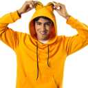 Bioworld Garfield Long Sleeve Men's Orange Cosplay Hoodie (M)