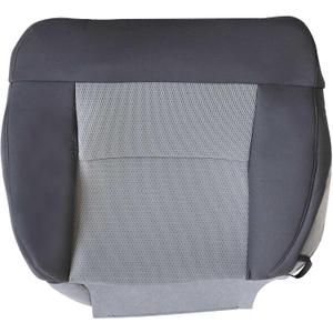 NLQR Front Driver Bottom Replacement Seat Cover Cloth Dark Flint Gray FE or ME Compatible with Ford F150 2004 2005 2006 2007 2008