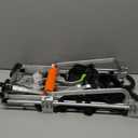 Dog Wheel Chair, Adjustable 4 Wheel Pet Wheelchair with Handle for Small and Medium Sized Cats/Dogs, Dog Wheelchair Cart for Front Leg Arthritis, Weak Limbs (M)