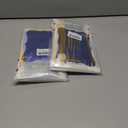 2 x 4 Packs Total 39 Ft Graduation Parade Floats for Trailer Car, Blue Gold Foil Fringe Garland Tinsel Streamers Banner Table Skirts for Graduation Homecoming Birthday Party (Royal Blue Gold)