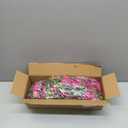 MARTINE MALL 2 Pcs Look Real Artificial Flowers for Outdoors, Realistic Artificial Hanging Flowers for Outdoors, UV Resistant Fake Hanging Plants Silk Petunia Faux Flowers for Porch Patio, Fuchsia