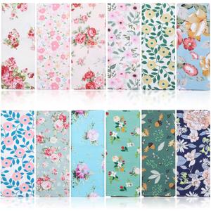 Tatuo Spring Flower Cotton Cloth Napkins Set of 24, 15 x 15 Inch Floral Dinner Napkins Soft Absorbent Washable for Family Cocktail Wedding Kitchen Dining Room Table Tea Party(Lovely Flowers)