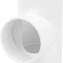 3 Way 4" PVC Tee Pipe Fittings Adapter (Socket x Socket x Socket) Furniture Grade SCH40 4 Inch PVC Elbow Pipe Connector for DIY PVC Shelf Garden Support Structure Storage Frame