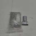 Tandefio Pipe Clamp Chain Link Fence T Clamp Galvanized Steel End Rail Clamp for OD Pipe, Bolts and Nuts Included(24 Pcs,1-3/8")