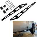 Traction Bar Kit for 0-7.5" Lift: Fits Chevrolet Silverado 1500 2007-2018 4WD/2WD, GMC Sierra 1500 2007-2016 4WD/2WD (black)