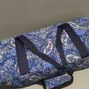 American Mahjong Game Set, 166 Blue Tiles (1.2), 4 All-in-One Color Rack/Pushers & Drawstring Bag, Complete Mahjong Sets with Blue Printed Carrying Bag and Mahjong Tile Set Accessories
