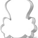 Keewah Christmas Nutcracker Face Cookie Cutter, 4, Stainless Steel