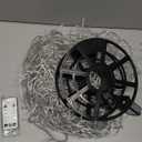 JMEXSUSS 600 Blue LED Christmas Lights Outdoor Waterproof 168ft Blue String Tree Lights Indoor Plug in 8 Modes for Bedroom Fireplace Halloween Party Xmas Christmas Decorations