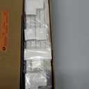 EVEO Cable Hider Wall - 153" Wall Cord Hider, Cable Concealer, Wire Covers for Cords - Wall Cable Hider and Cable Raceway for TV Cord Hider Wire Cover - 10X (L16 x W0.95 x H0.5) - Medium | White