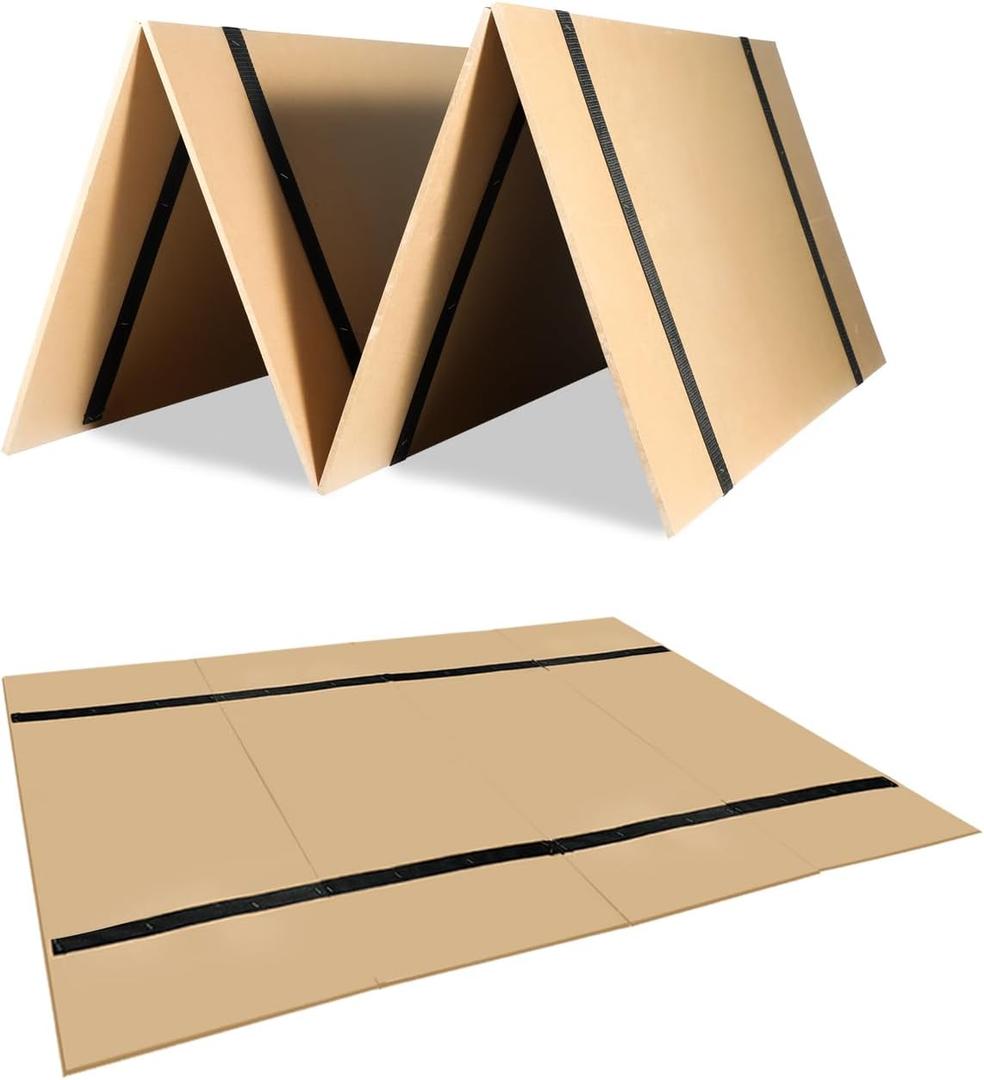 Heavy Duty Bed Slats for Mattress, Collapsible Box Spring, Bed Support Slats,No Assembly Required76*80