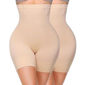 BESTENA Tummy Control Shapewear Shorts Women Thigh Slimmer High Waisted Shapewear (Beige, S)