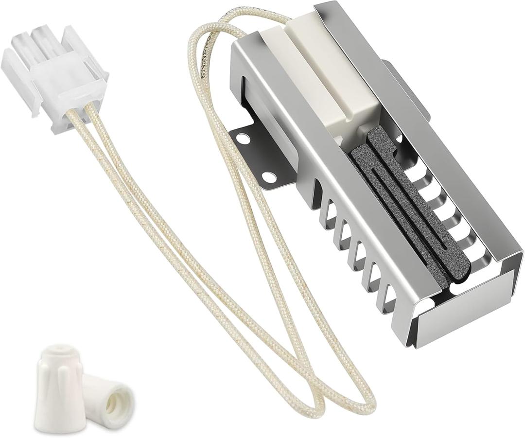 Oven Igniter fit for Frigidaire Electrolux Kenmore Whirlpool GE Hotpoint Maytag Roper Tappan Range Stove 530-393-5066 318177710 5303935066 AP2150412 12400035 WB02X10016 FGF337AWJ 790.30553803 LUXRILIX
