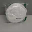 TECHMILLY Collapsible Mesh Pop Up Laundry Hamper with Sturdy Handles and Side Pocket - Portable Foldable Clothes Baskets for Dorm, Bathroom & Travel Storage (White, 2 Packs)