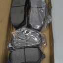 Ceramic Brake Pads Set Front Rear Replacement For Acura MDX 2007-2013,For Acura ZDX 2010-2013,For Honda Pilot 2009-2011 (D1280/D1281)