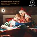 Half Chrome Light Bulb,6W (60W Equivalent) Dimmable LED Edison Bulb,G80/G25 Globe Shape Decorative LED Bulbs,Half Gold Reflected Light 2700K Soft White E26 Base Pack of 4