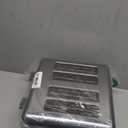 BELLA 4 Slice Toaster with Auto Shut Off - Extra Wide Slots and Removable Drop-Down Crumb Tray with Cancel and Reheat Function - For Texas Toast, Large Bread & Bagel, Stainless Steel